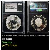 NGC NGC 2017 Star Wars Classic C-3P0 1oz Silver $2