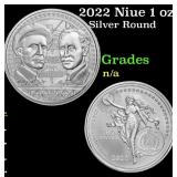 2022 Niue 1 oz Silver Icons of Inspiration: Wright
