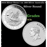 2024 Silver Swan 1 oz .999 Silver Australia $1