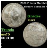 2005-P John Marshall Modern Commem Dollar $1 ms70