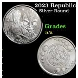 2023 Republic of Ghana 1 oz Silver 20 Cedis Space