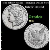 1 oz Silver Round - Morgan Dollar Style