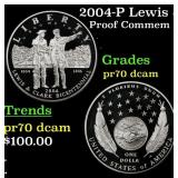 2004-P Lewis & Clark Proof Modern Commem Dollar $1