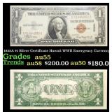 1935A $1 Silver Certificate Hawaii WWII Emergency