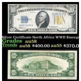1934A $10 Silver Certificate North Africa WWII Eme