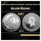 2024 Zodiac Series Capricorn 1 oz Silver Tokelau $