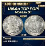 1884-o Morgan Dollar TOP POP! $1 ms68 SEGS