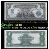 1899 $2 Large Size Silver Certificate "Mini-Portho