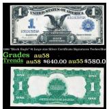 1899 $1 large size Silver Certificate "Black Eagle