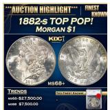1882-s Morgan Dollar TOP POP! $1 ms68+ SEGS