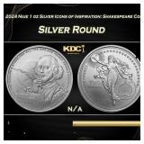 2024 Niue 1 oz Silver Icons of Inspiration: Shakes