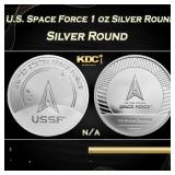 U.S. Space Force 1 oz Silver Round