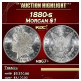 1880-s Morgan Dollar $1 ms67+ SEGS