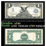 1899 $1 large size Blue Seal Silver Certificate "B