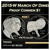 2015-W March Of Dimes Proof Modern Commem Dollar $