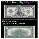 1923 $5 Large Size Silver Certificate "Porthole No