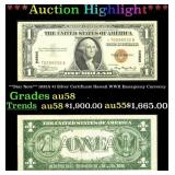 **Star Note** 1935A $1 Silver Certificate Hawaii W