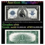 1923 "Porthole Note" $5 Large Size Silver Certific