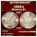 1899-s Morgan Dollar $1 ms65+ SEGS