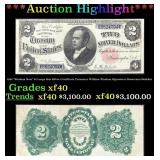 1891 $2 Large Size Silver Certificate "Windom Note