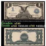1899 $1 large size Silver Certificate "Black Eagle