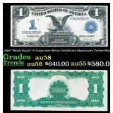 1899 $1 large size Silver Certificate "Black Eagle