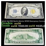 1934A $10 FRN Hawaii WWII Emergency Currency Grade