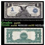1899 $1 large size Silver Certificate "Black Eagle