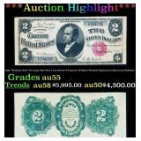 1891 $2 Large Size Silver Certificate "Windom Note