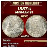 1887-o Morgan Dollar $1 ms65+ SEGS