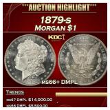 1879-s Morgan Dollar $1 ms66+ DMPL SEGS
