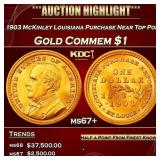 1903 McKinley Louisiana Purchase Gold Commem Dolla