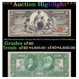 1896 $2 Large Size Silver Certificate "Educational
