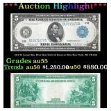 1914 $5 Large Size Blue Seal Federal Reserve Note