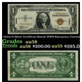 1935A $1 Silver Certificate Hawaii WWII Emergency