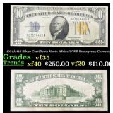 1934A $10 Silver Certificate North Africa WWII Eme