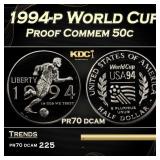 1994-p World Cup Proof Modern Commem Half Dollar 5