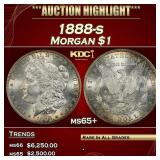 1888-s Morgan Dollar $1 ms65+ SEGS