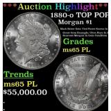 *Highlight* 1880-o Morgan Dollar TOP POP! $1 ms65