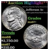 *Highlight* 2004-p Peace Medal Jefferson Nickel Ne