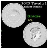 2023 Tuvalu 1 oz Silver James Bond Casino Royale C