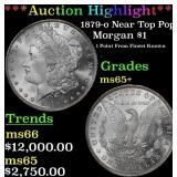 *Highlight* 1879-o Morgan Dollar Near Top Pop! $1