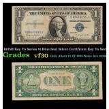 1935H Key To Series $1 Blue Seal Silver Certificat