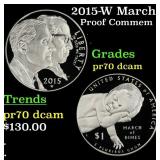 2015-W March Of Dimes Proof Modern Commem Dollar $