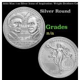 2022 Niue 1 oz Silver Icons of Inspiration: Wright