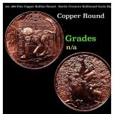 1oz .999 Fine Copper Bullion Round - Nordic Creatu