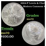2004-P Lewis & Clark Modern Commem Dollar $1 ms70