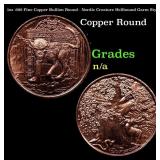 1oz .999 Fine Copper Bullion Round - Nordic Creatu