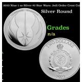 2023 Niue 1 oz Silver $2 Star Wars: Jedi Order Cre