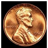1965 SMS Lincoln Cent 1c SP66+ cam USCG
